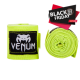 Venum - Kontact Boxing Handwraps - 4.5m - (Neon Yellow)